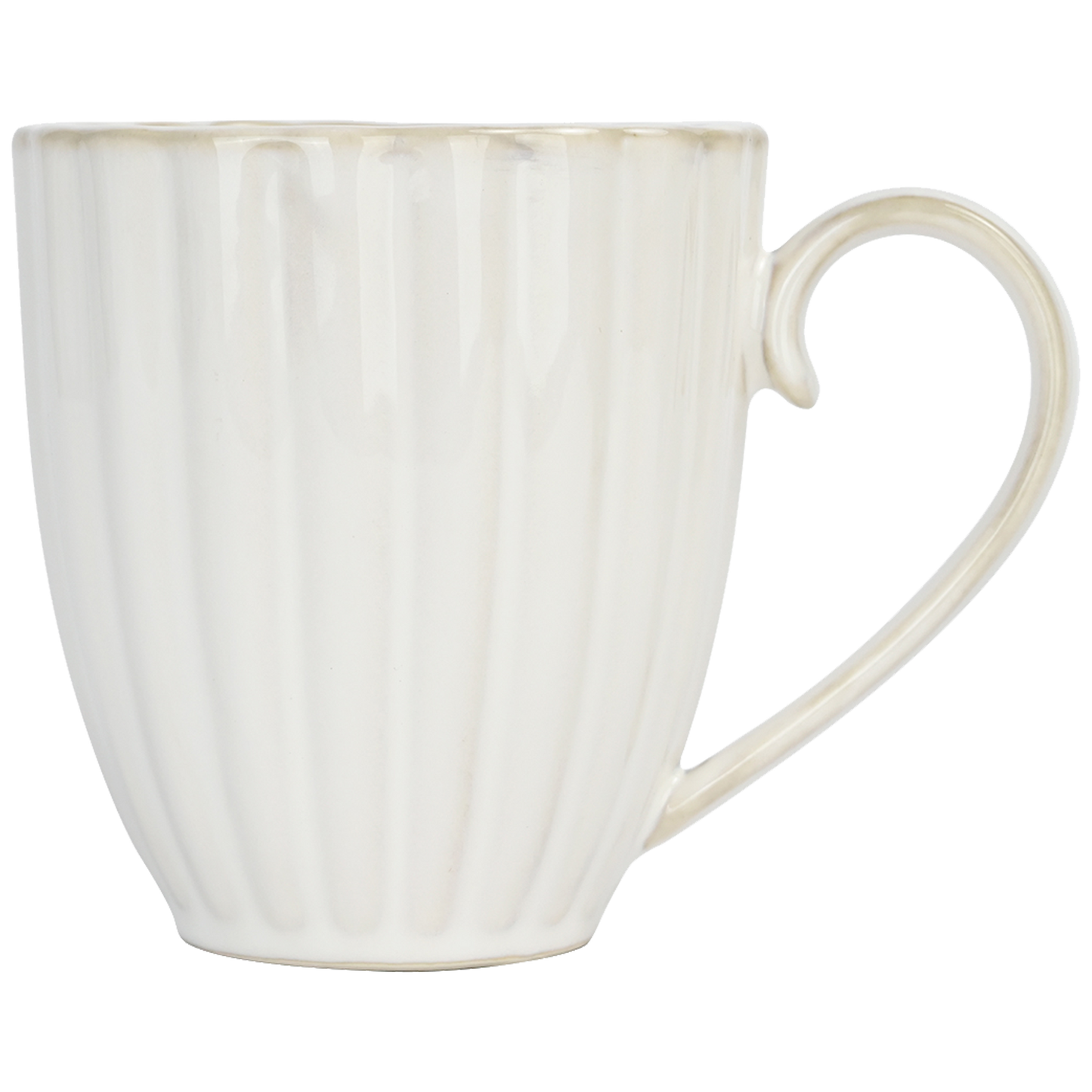 Scalloped Figural Coffee Mug