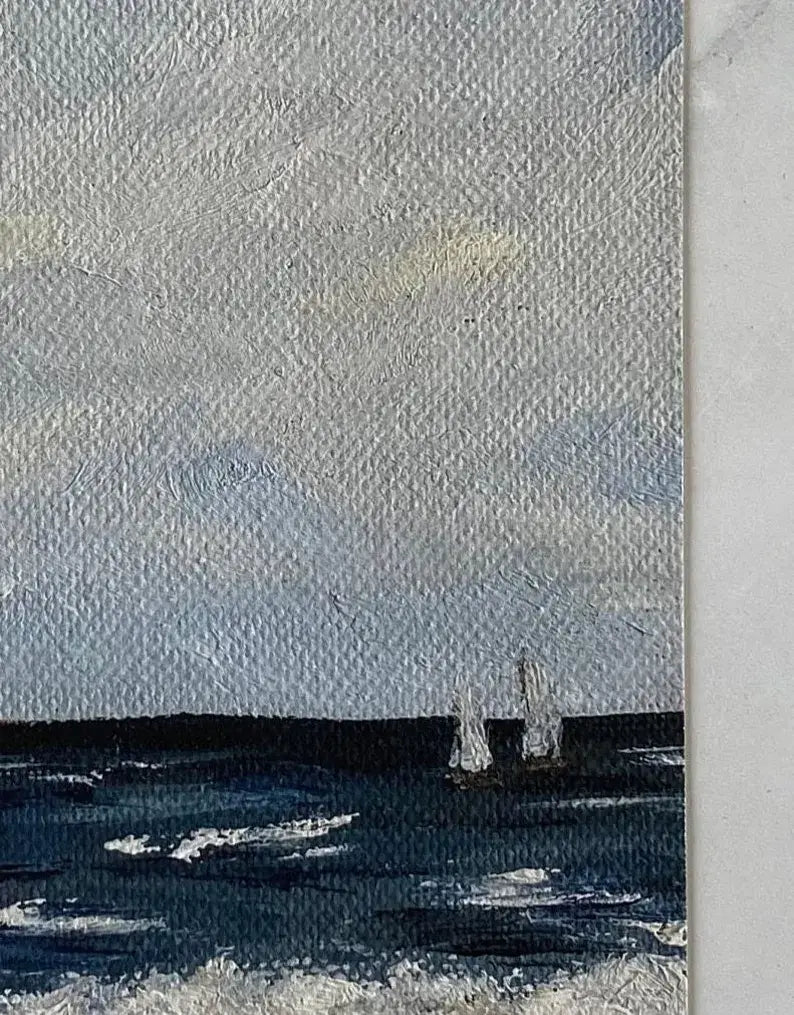 SAILBOATS #3 - Art Print (unframed): 5x7"