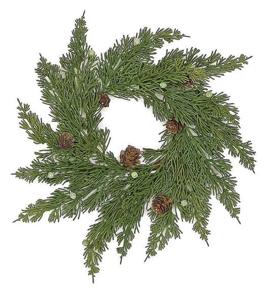 Cedar Candle Ring/Wreath