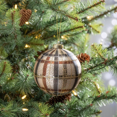 Plaid Mercury Ornament