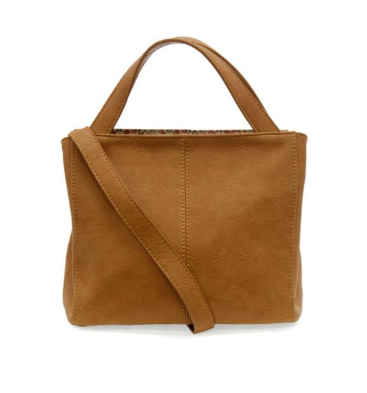 Mid Tan Brandi Convertible Crossbody Handbag