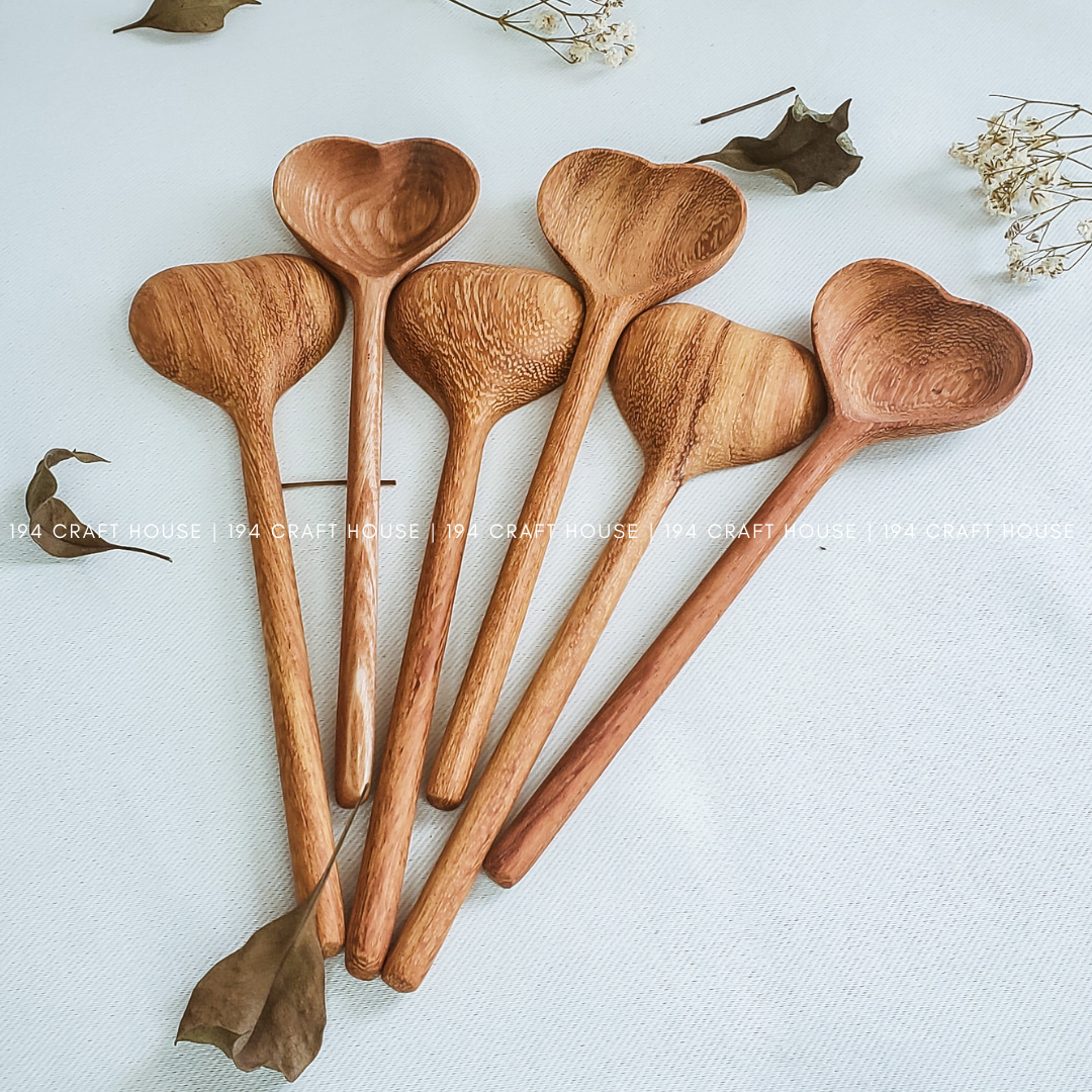 Wooden Heart Spoon