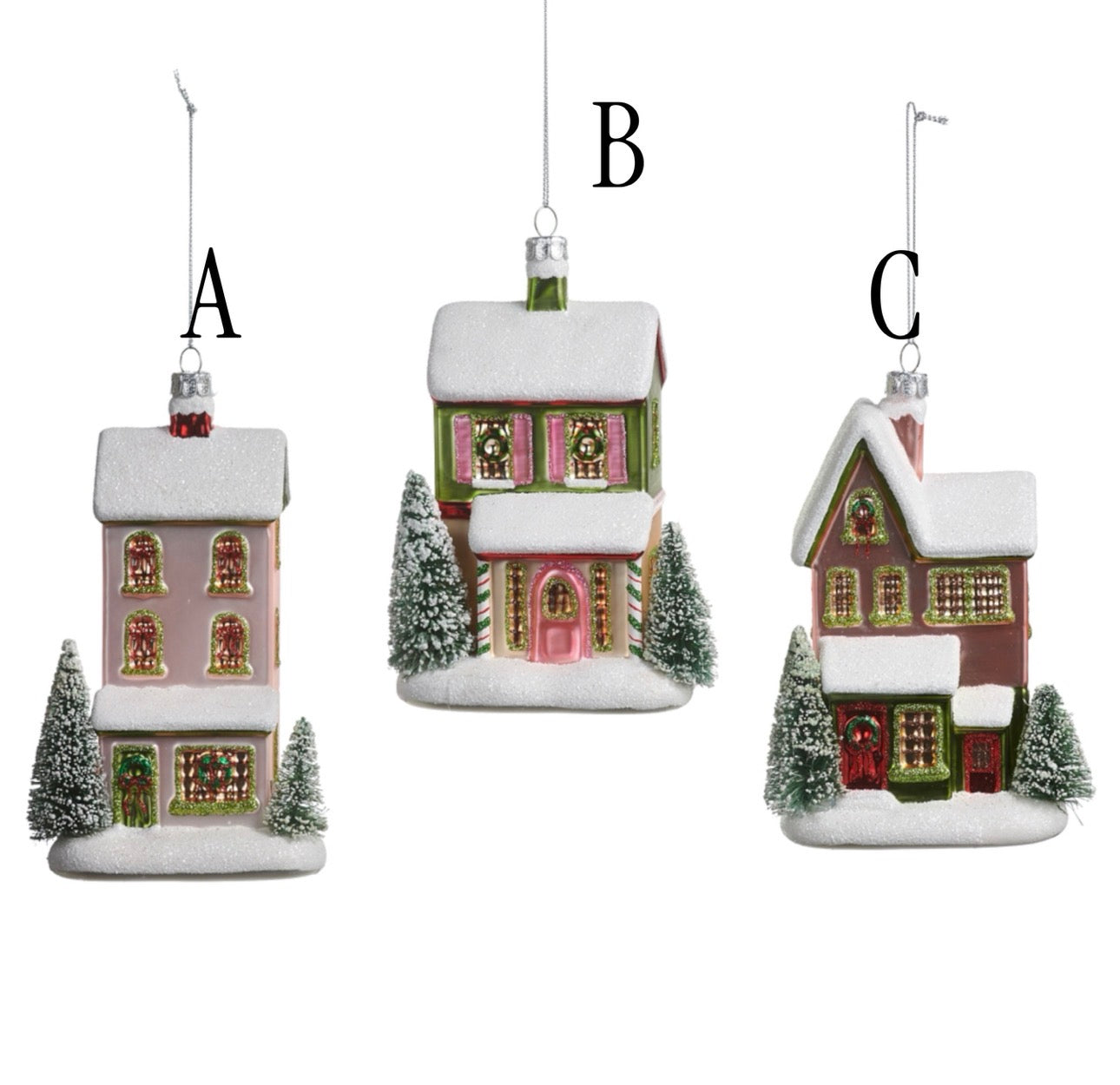 Snowflake Lane House Ornament