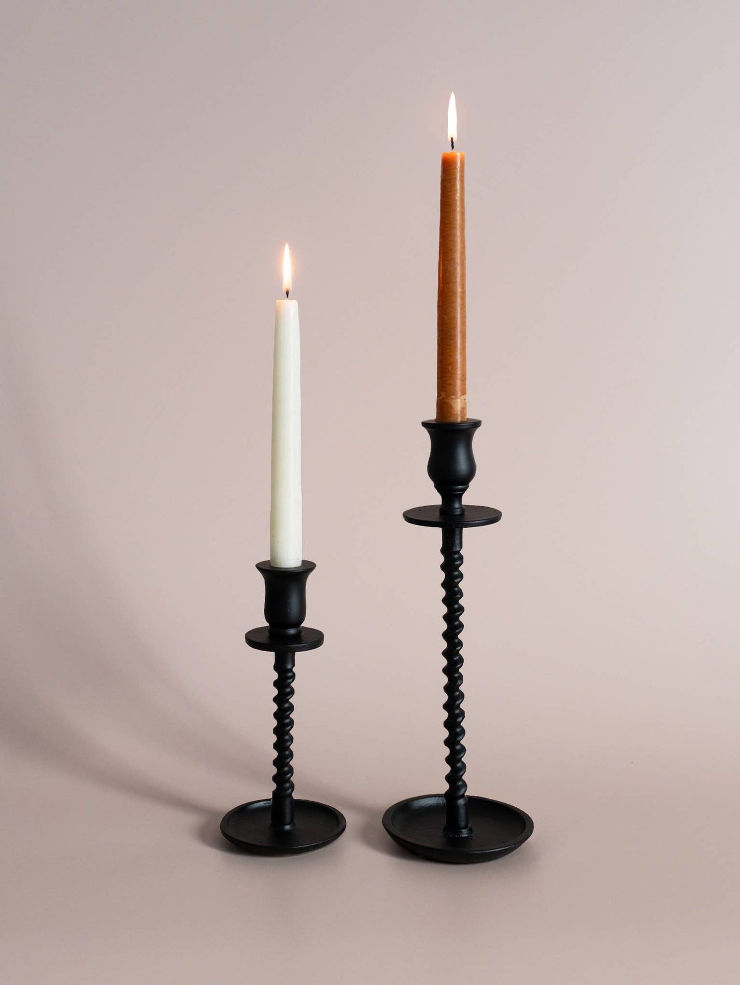 Corkscrew Taper Holder Black Large