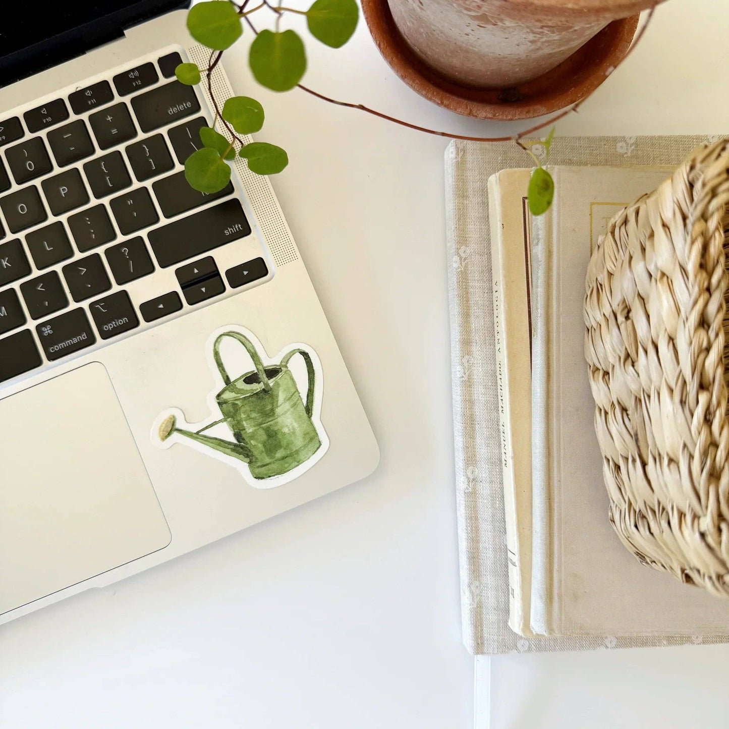 Watering can sticker