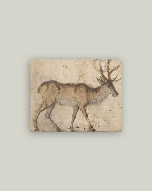 Vintage Reindeer Artist Board