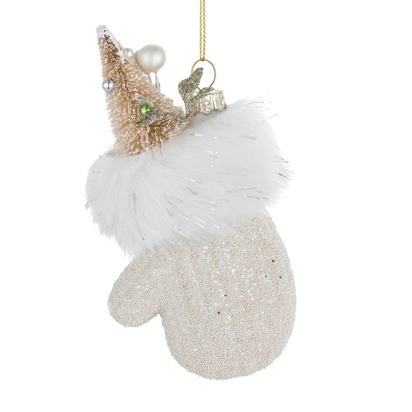 Sparkly Mitten Ornament