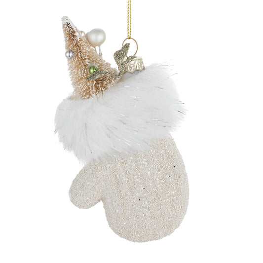 Sparkly Mitten Ornament