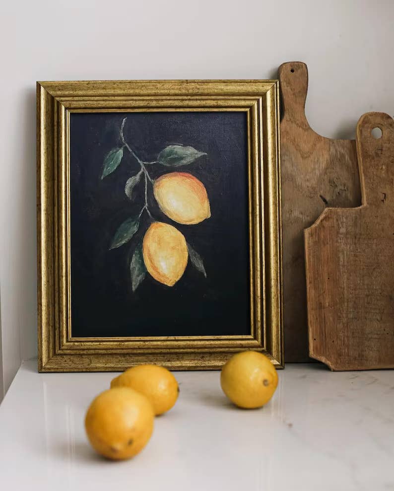 LEMON NO. 5 - Art Print (unframed): 8x10"