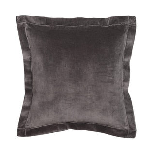 Vivian Square Pillow, Grey