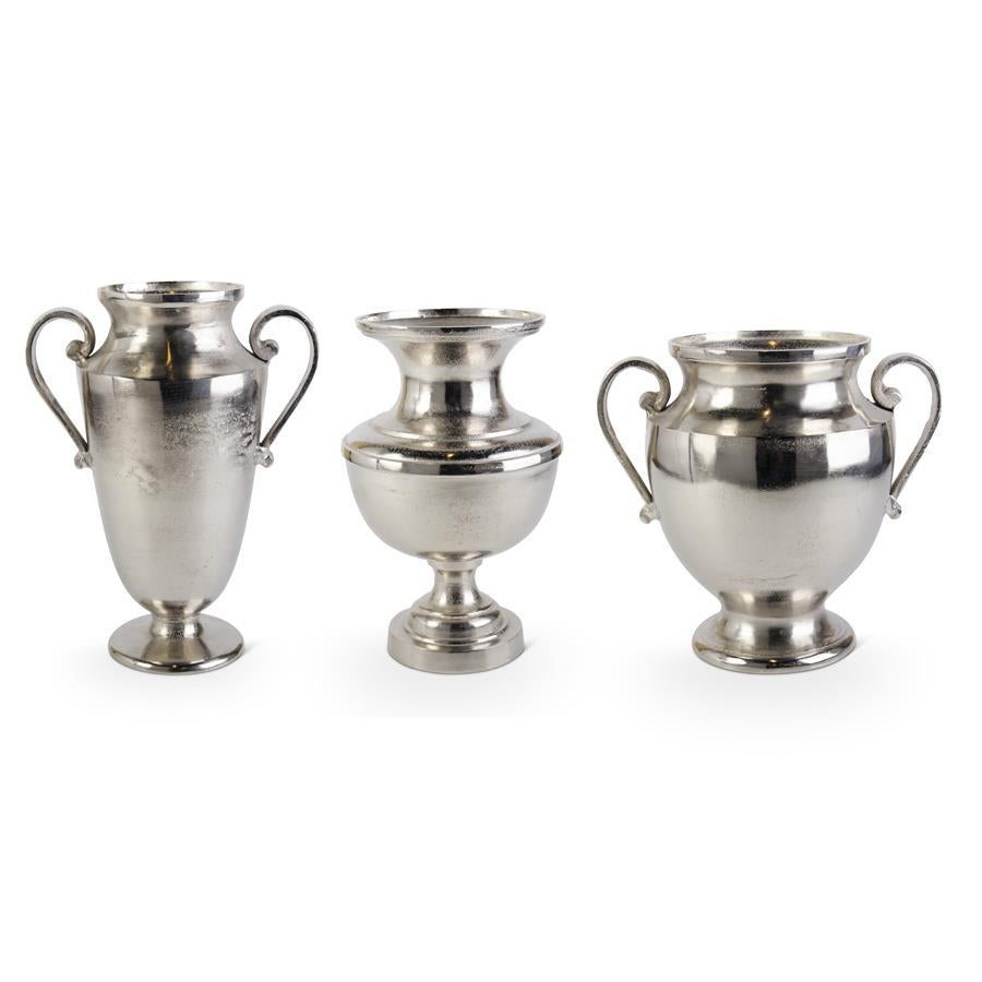 TEXTURED NICKEL URNS