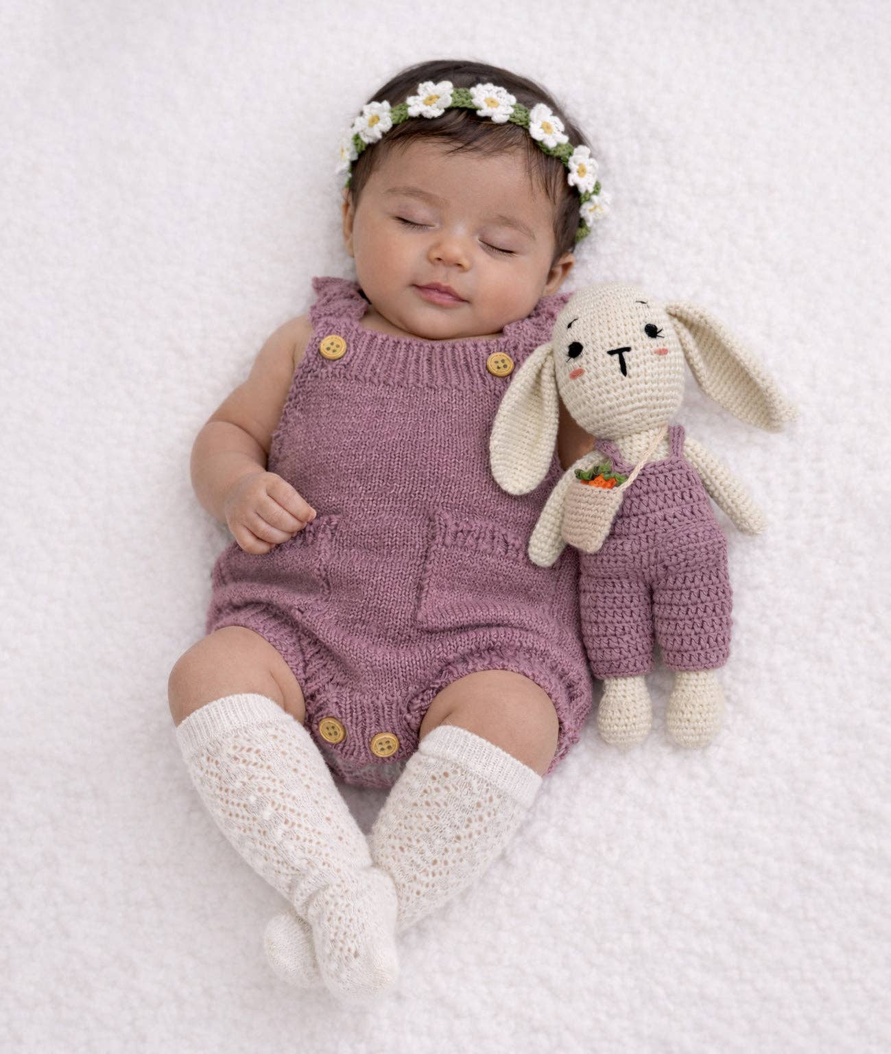 Violet Sleepy Bunny Doll: Violet bunny