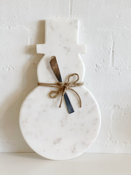 MARBLE SNOWMAN BOARD W/ SPREADER