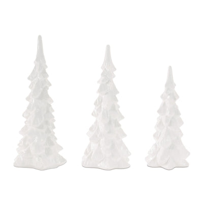 White Ceramic Trees
