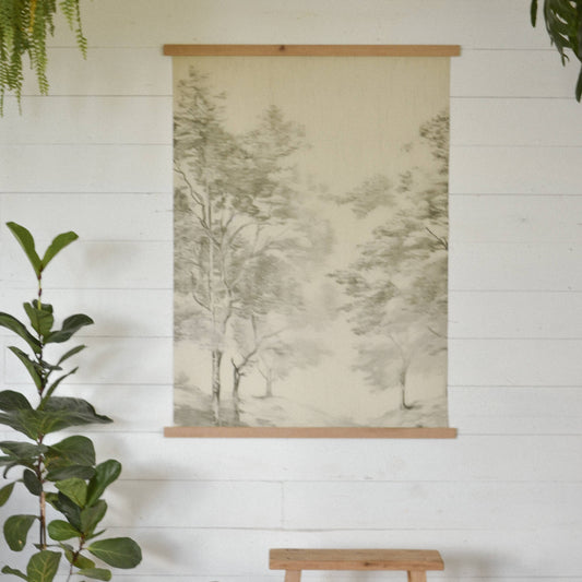 Vintage Forest Tapestry: 42x54