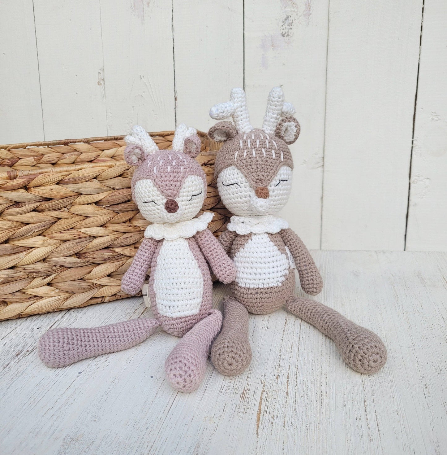 Crochet Sleepy Deer: JILL deer doll