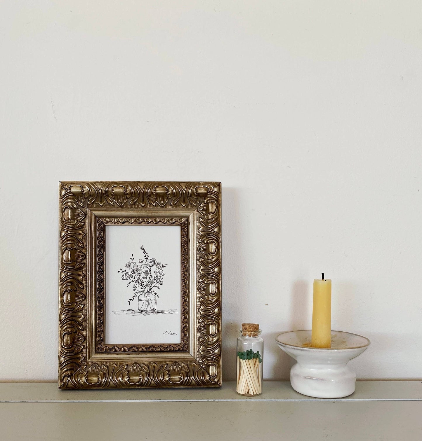 JUST FOR YOU Art Print (unframed): 5x7"