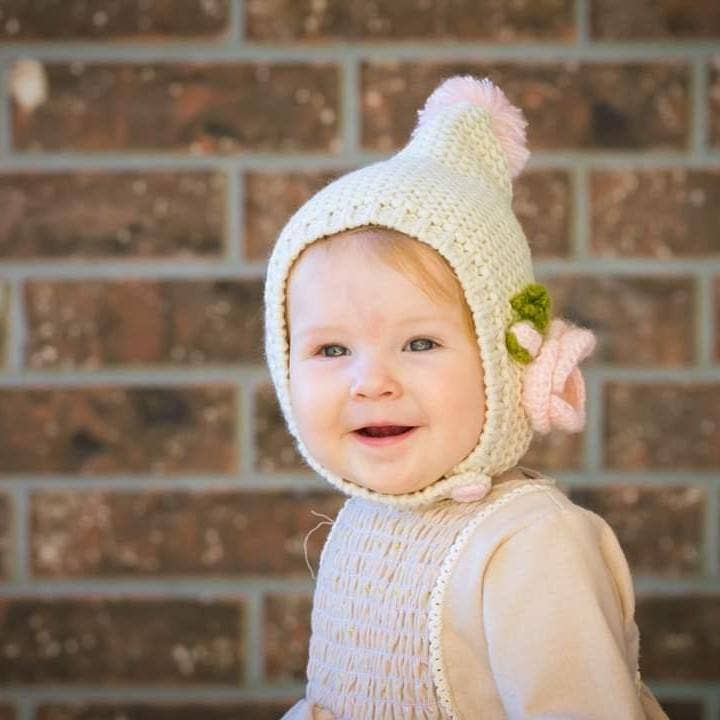 Natural Poppy Bonnet Baby & Kids