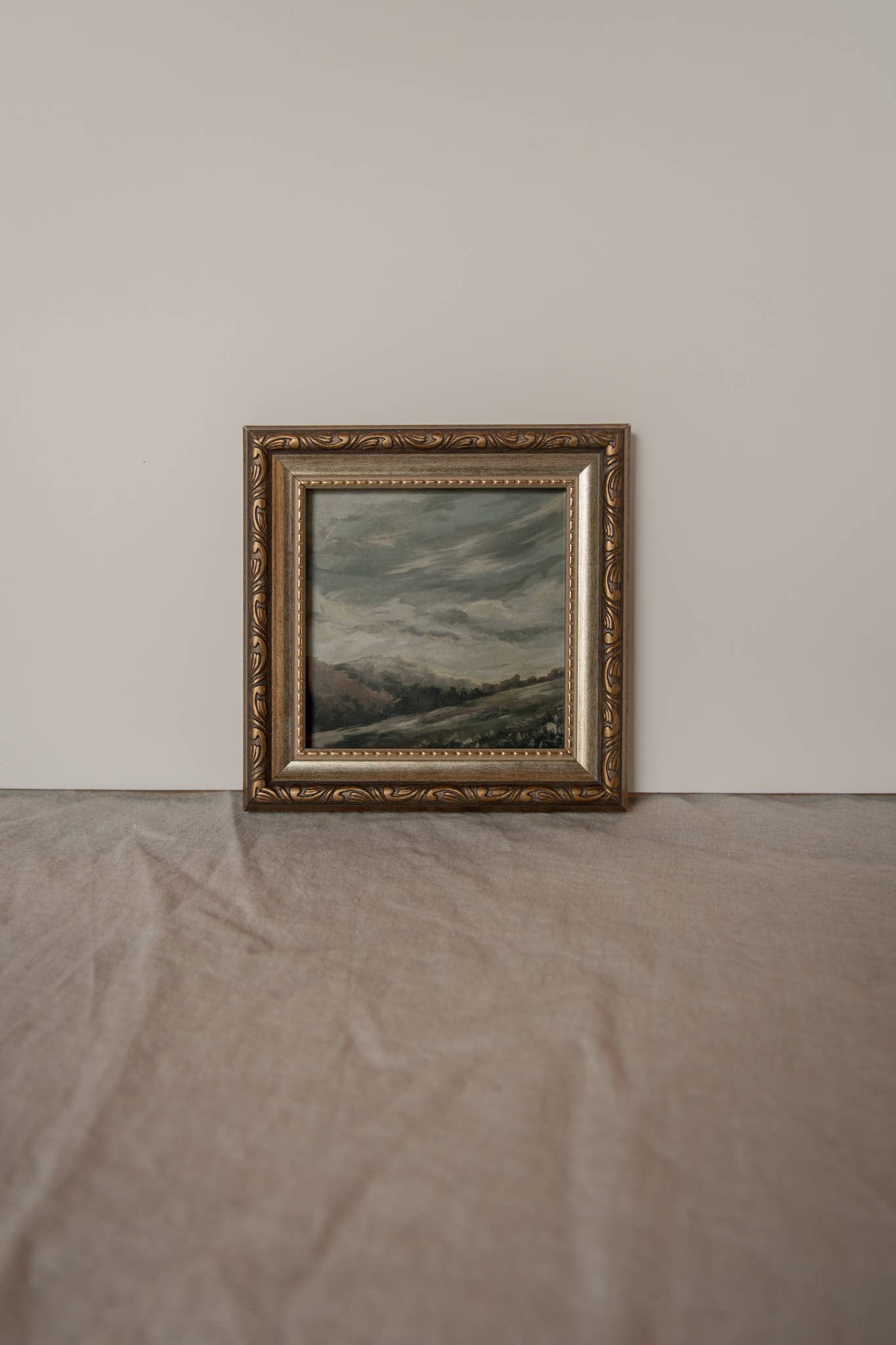 Antique Style Framed Art Print-Landscape-"My Mountains"