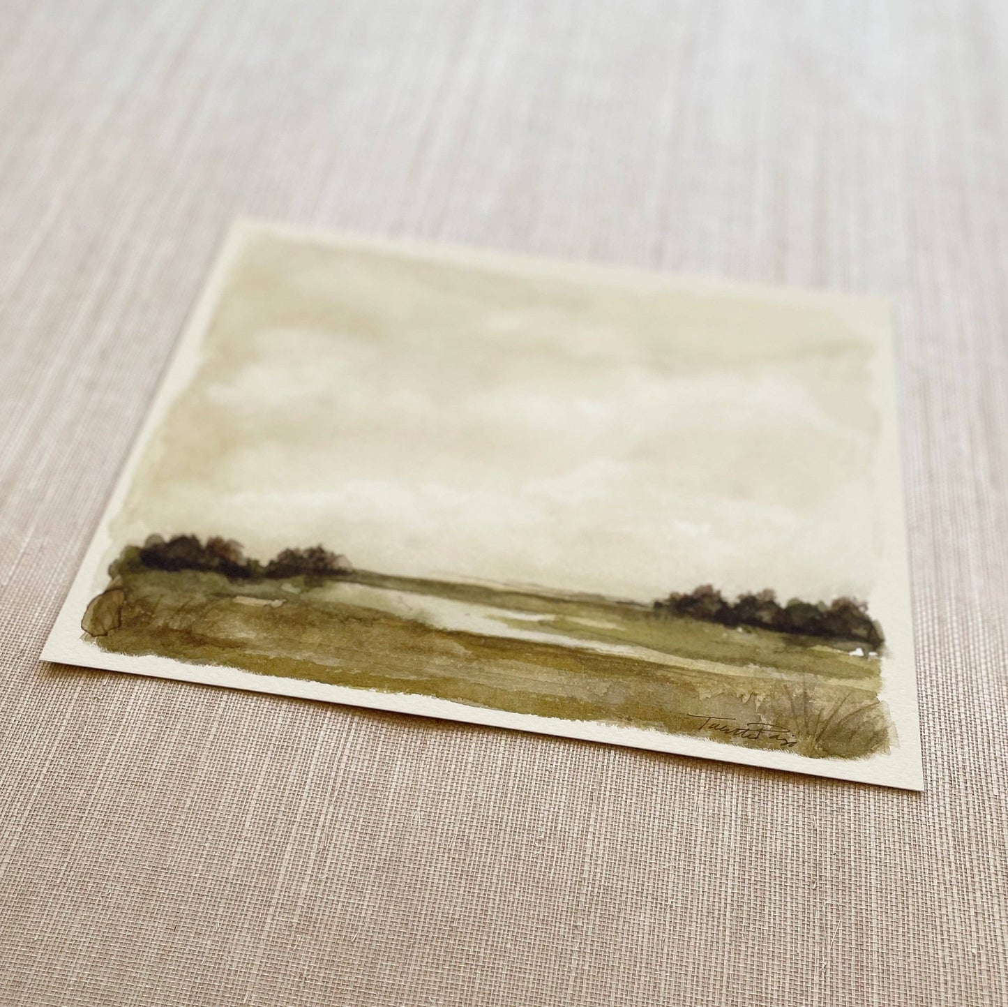 Take Me Home Vol. III - Watercolor Giclée Paper Print: 5 x 7"