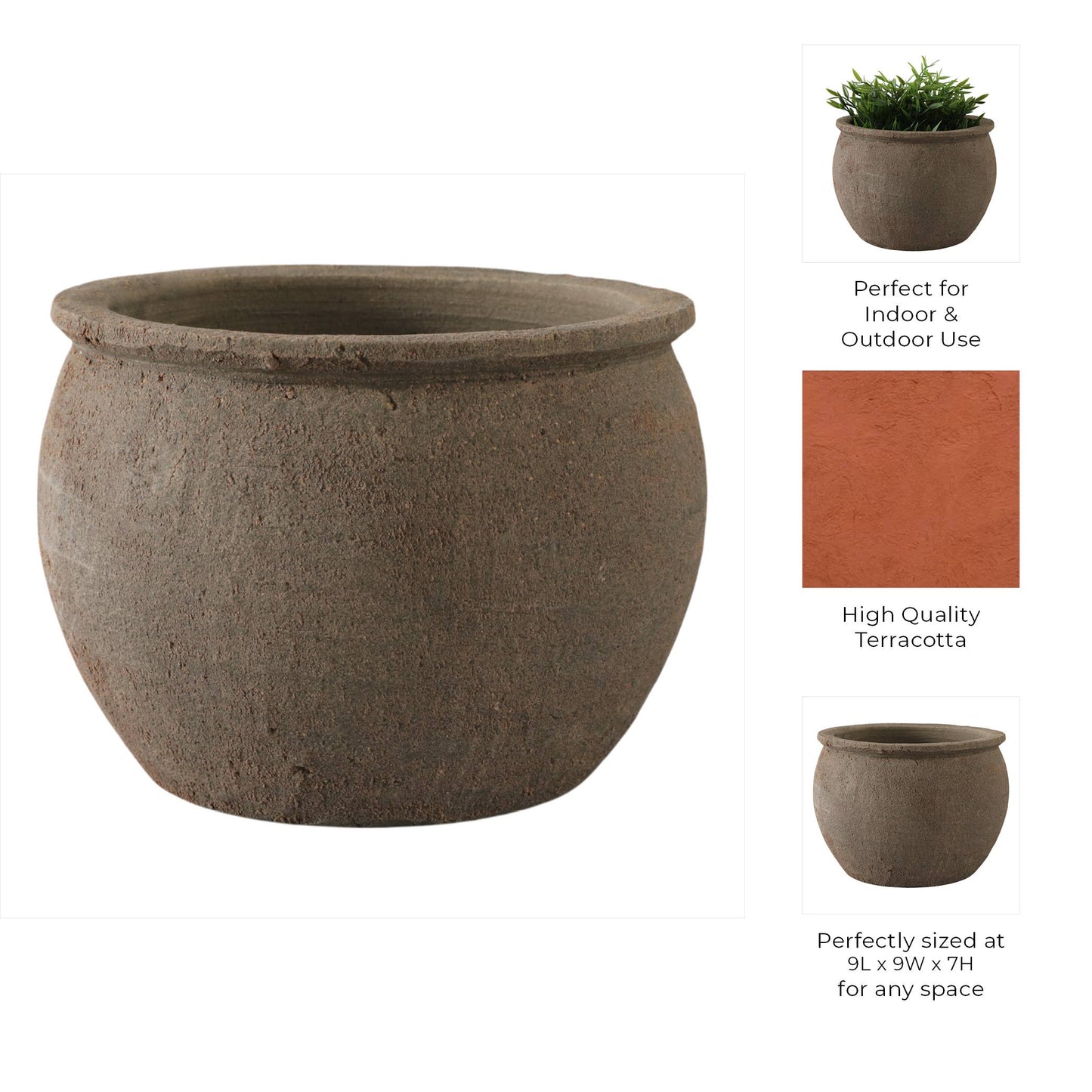 Terracotta Traditional Garden Planter