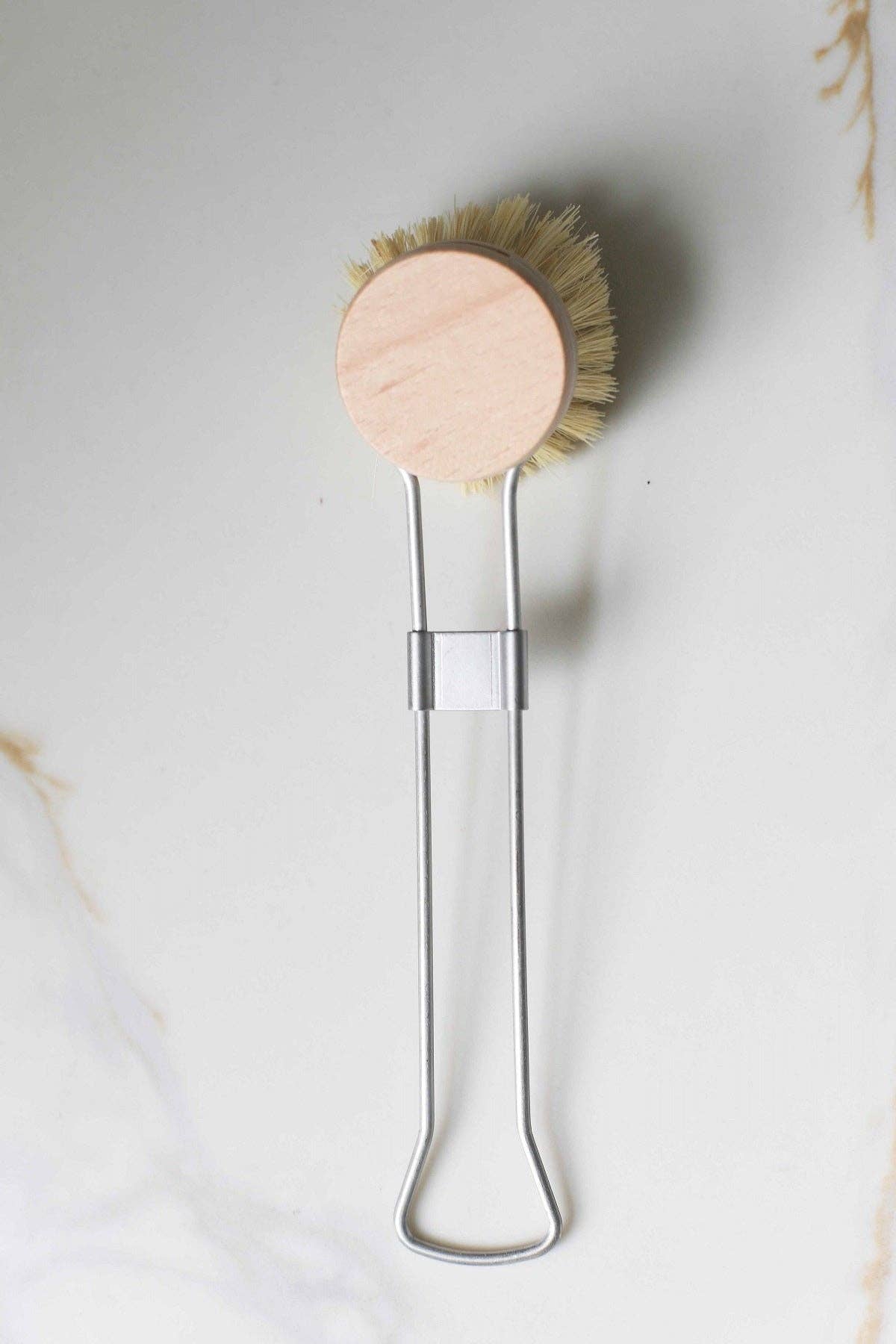 Long Handle Pot Brush: Horsehair