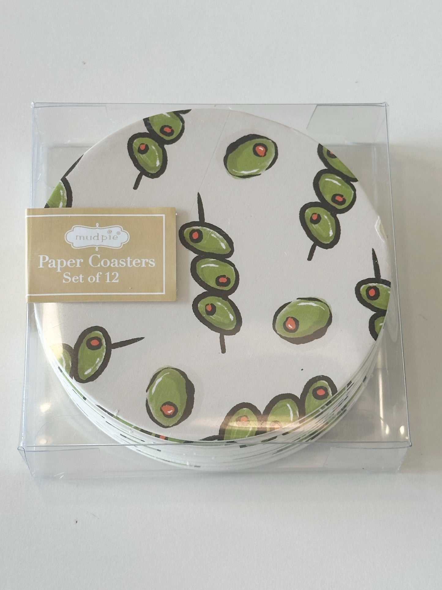 Cocktail Paper Coaster Sets