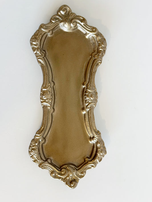 Gold Metal Decorative Tray