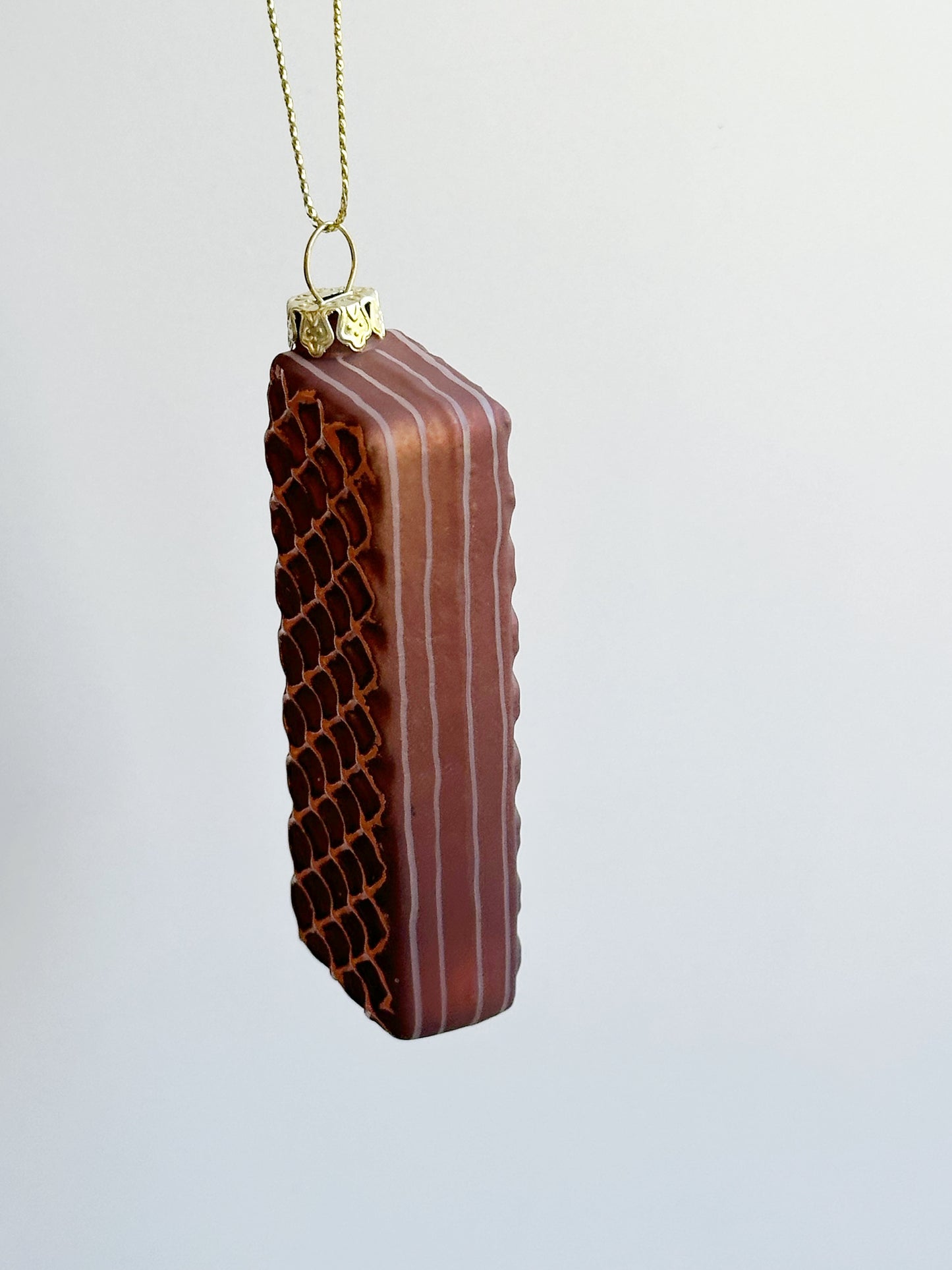 Peanut Butter Waffer “Nutty Bar” Ornament