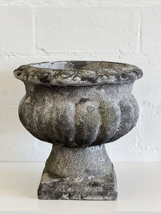 VINTAGE CEMENT URN PLANTER