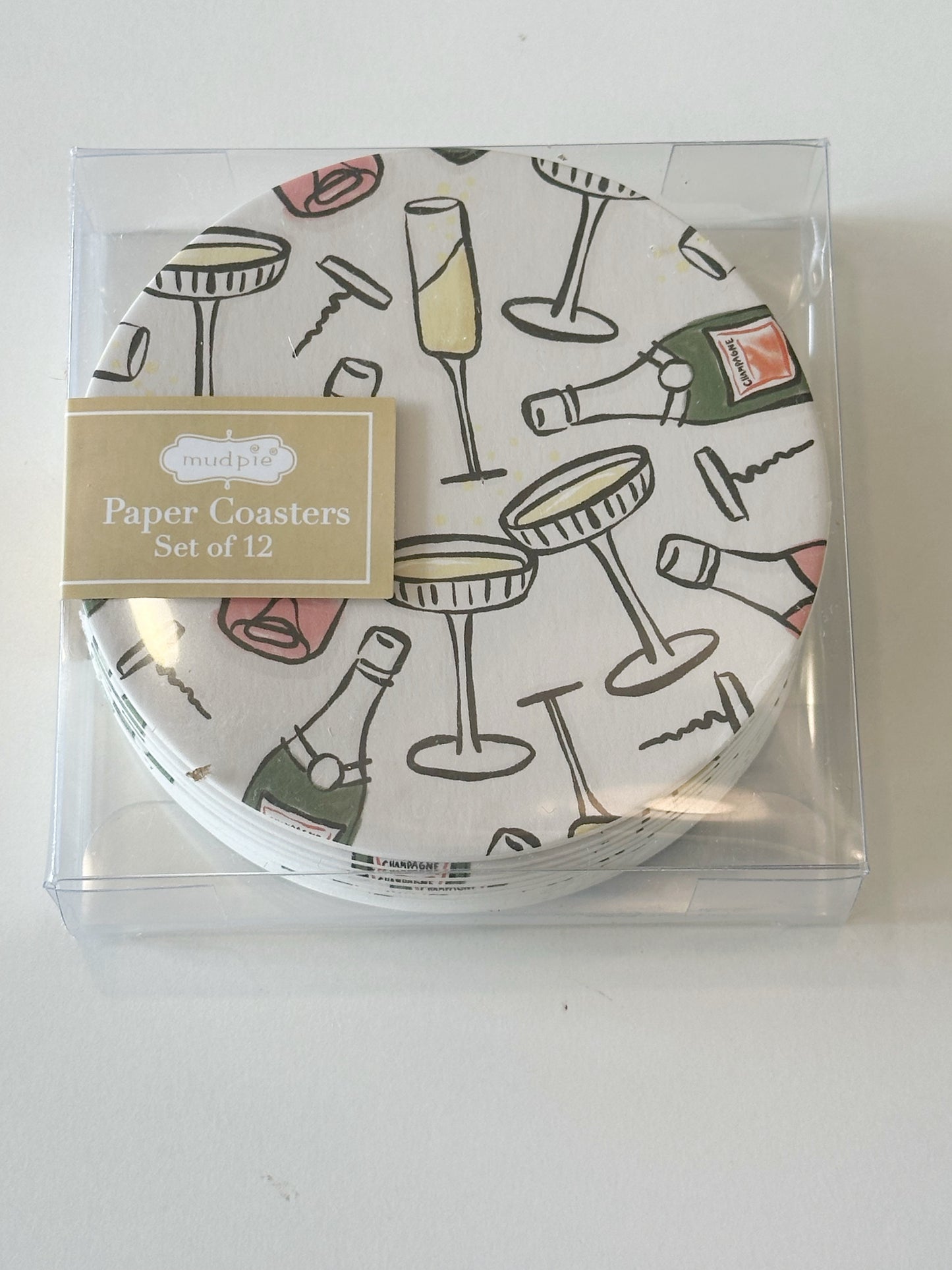 Cocktail Paper Coaster Sets