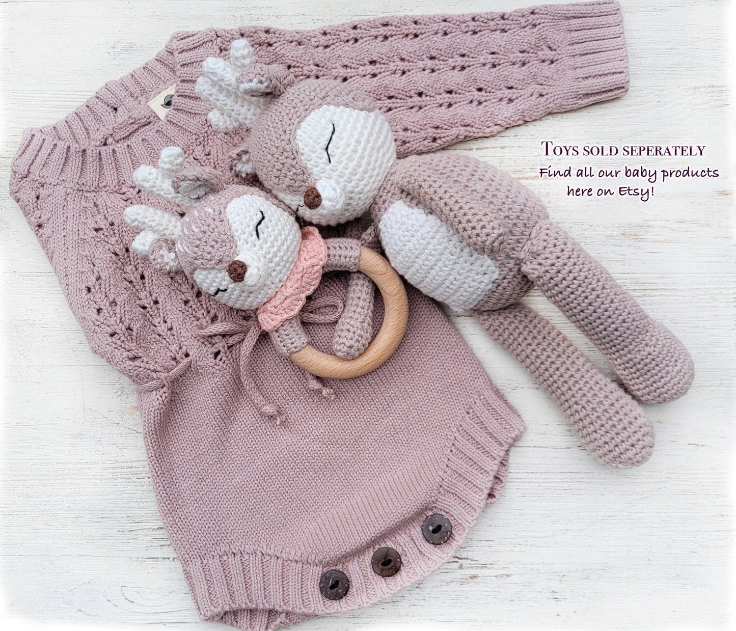 Crochet Sleepy Deer: JILL deer doll