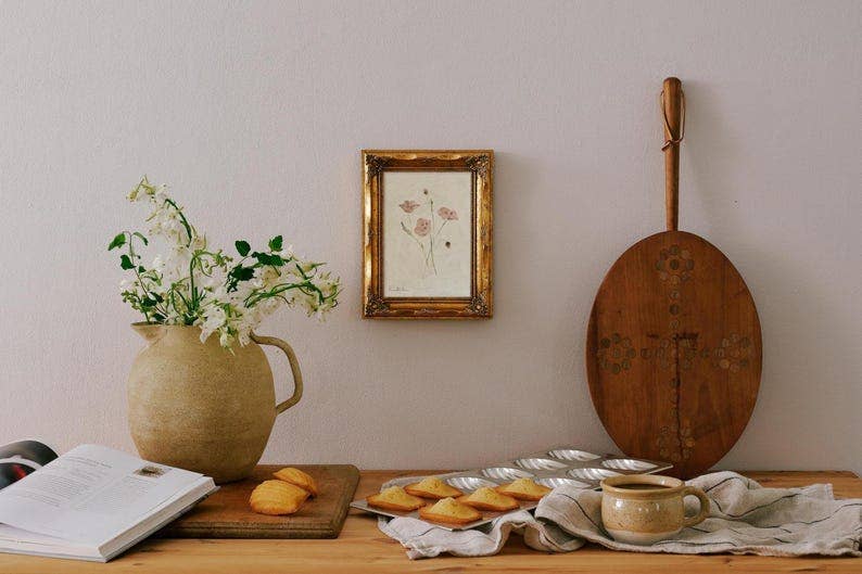POPPIES - Art Print (Unframed): 5x7"