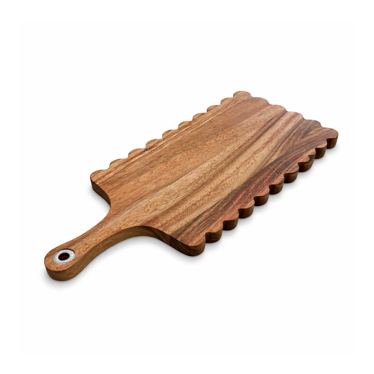 Ironwood Gourmet Acacia Scalloped Decorative Cutting Board