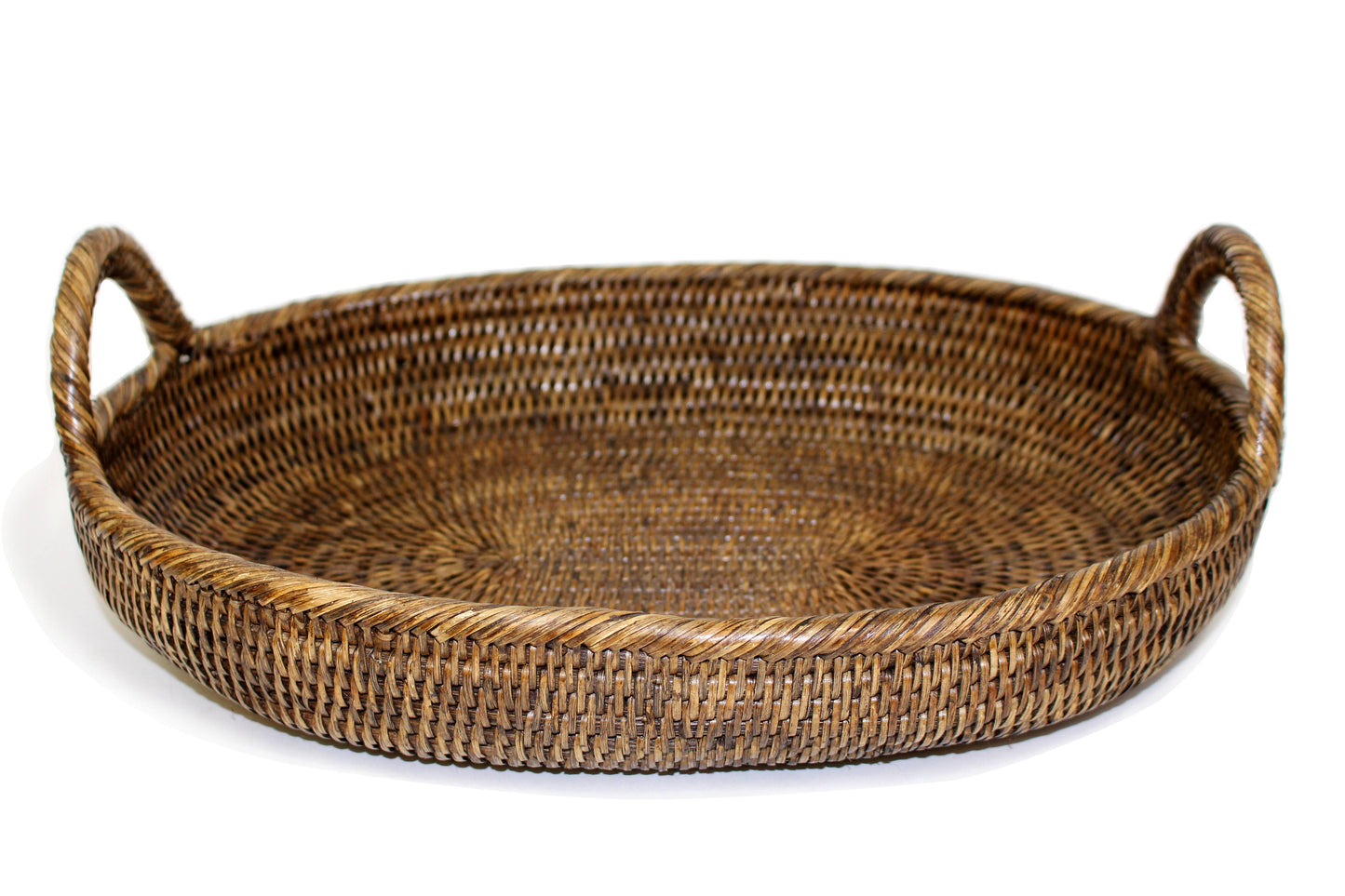 Oval Tray with Loop Handles