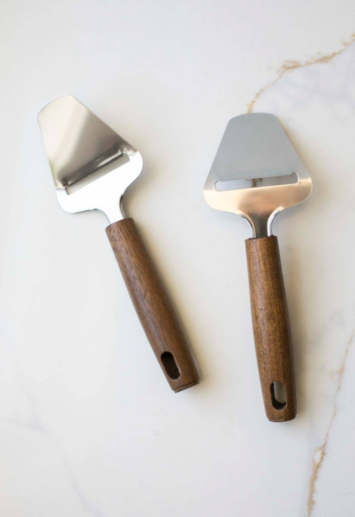 Lightweight Acacia Wood Handle Cheese Plane