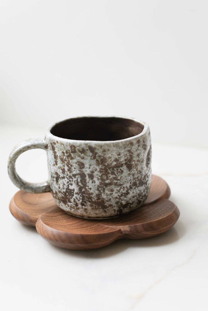 Black Walnut Plum Coaster: Coaster