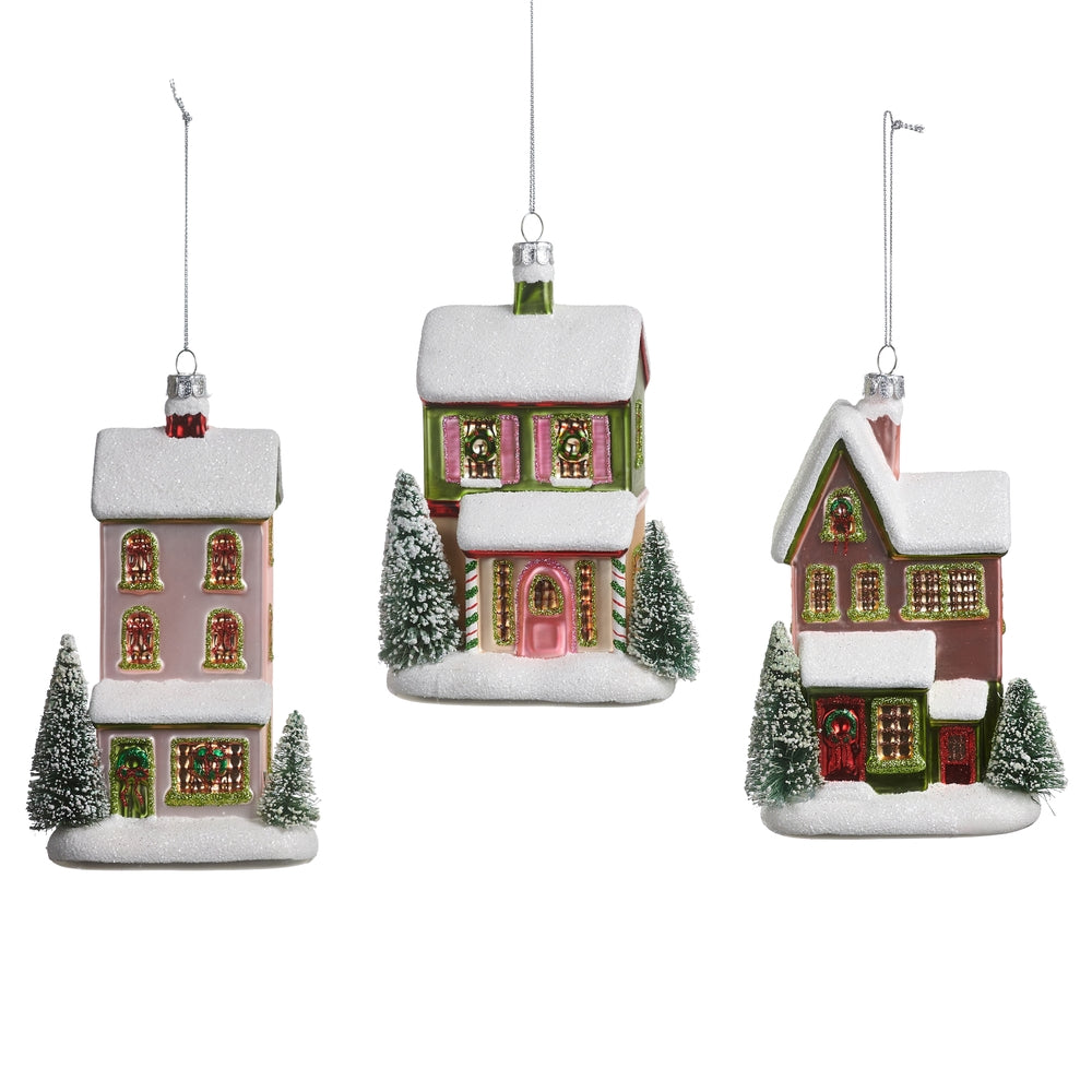 Snowflake Lane House Ornament