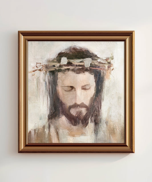 A King's Humility -unframed - 5x5 print