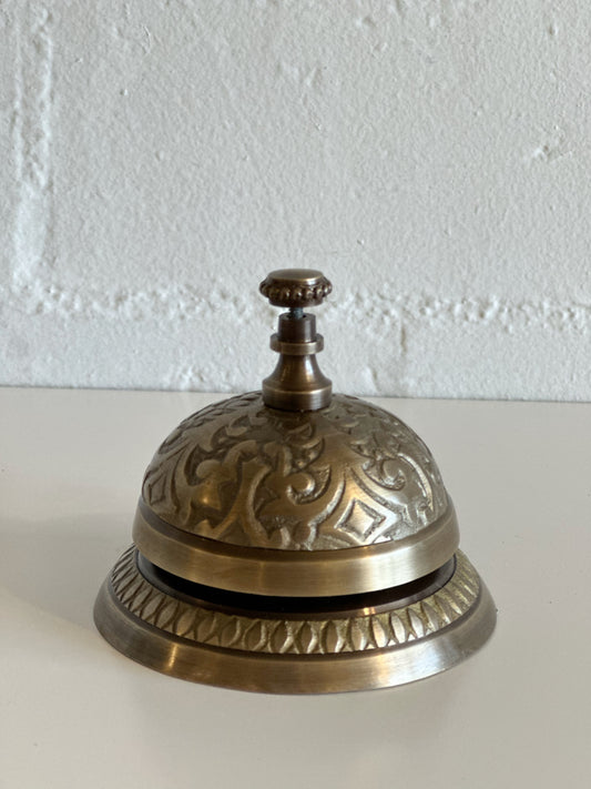 ANTIQUE STYLE BRASS SERVICE BELL
