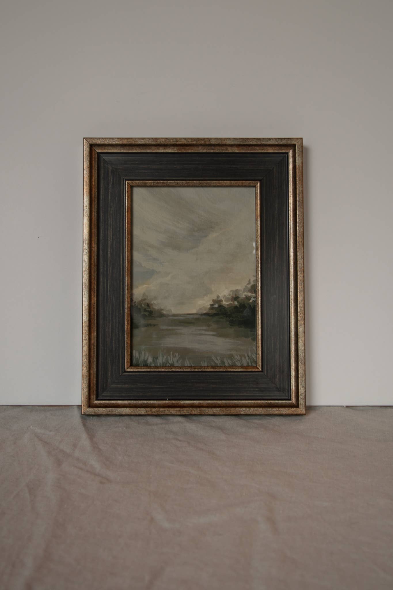 Antique Style Framed Art Print-Landscape-"Alive in the Light