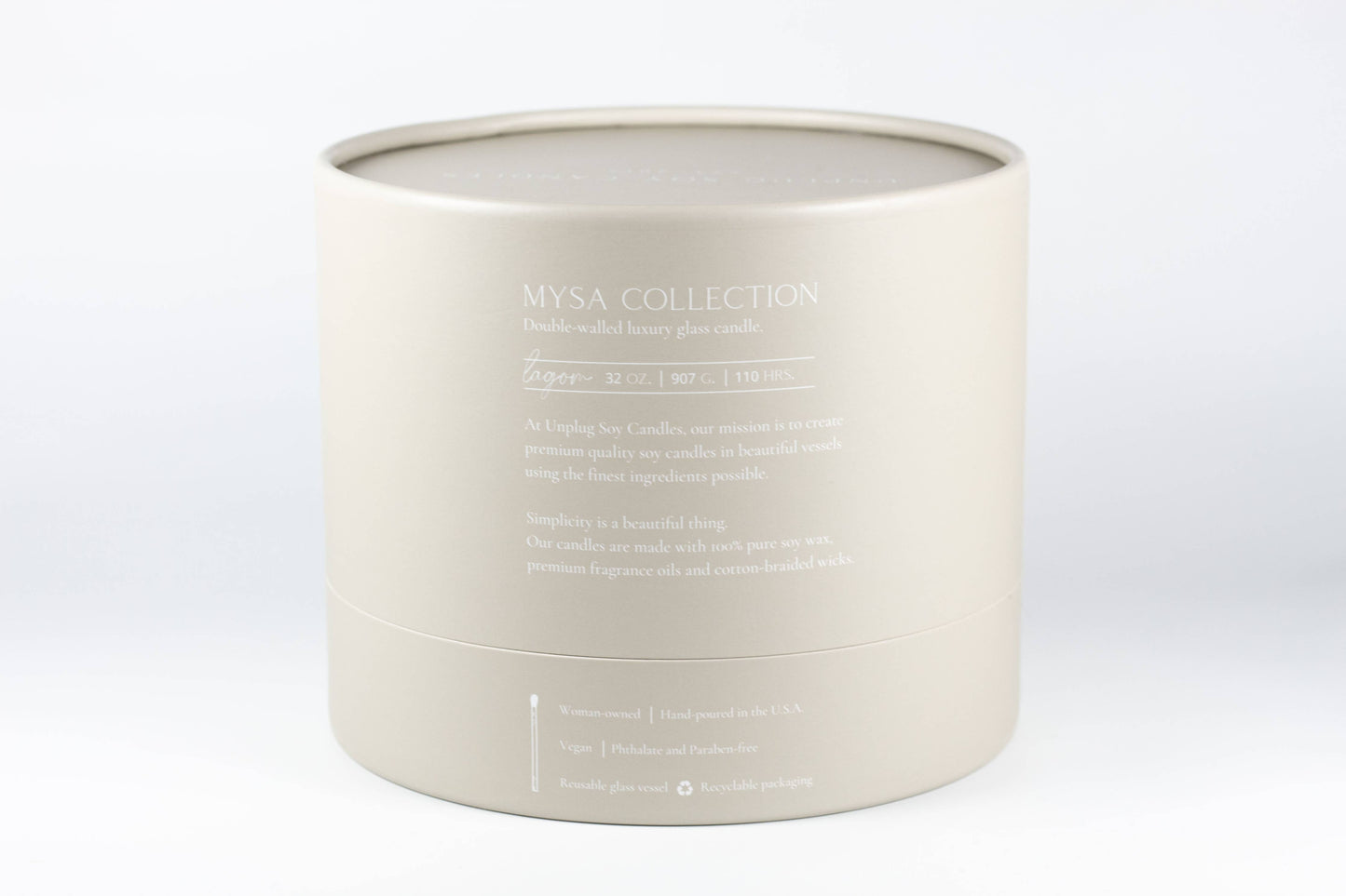 Mysa Candle Collection - Lagom (Medium): Sugared Citrus