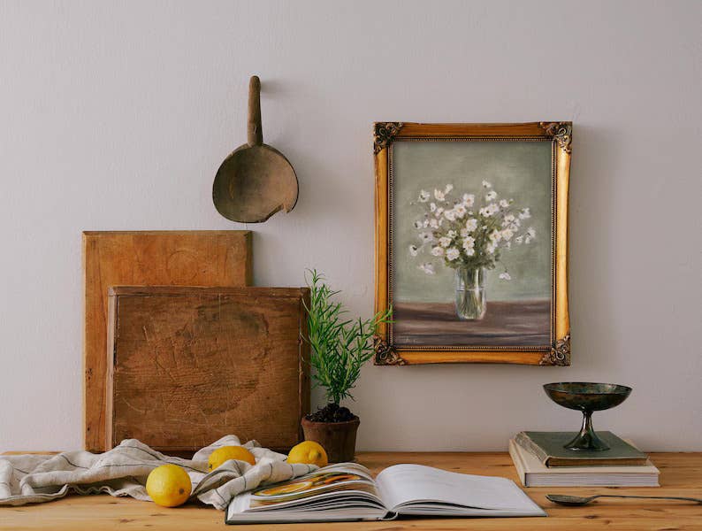 LES FLEURS - Art Print (unframed): 8x10
