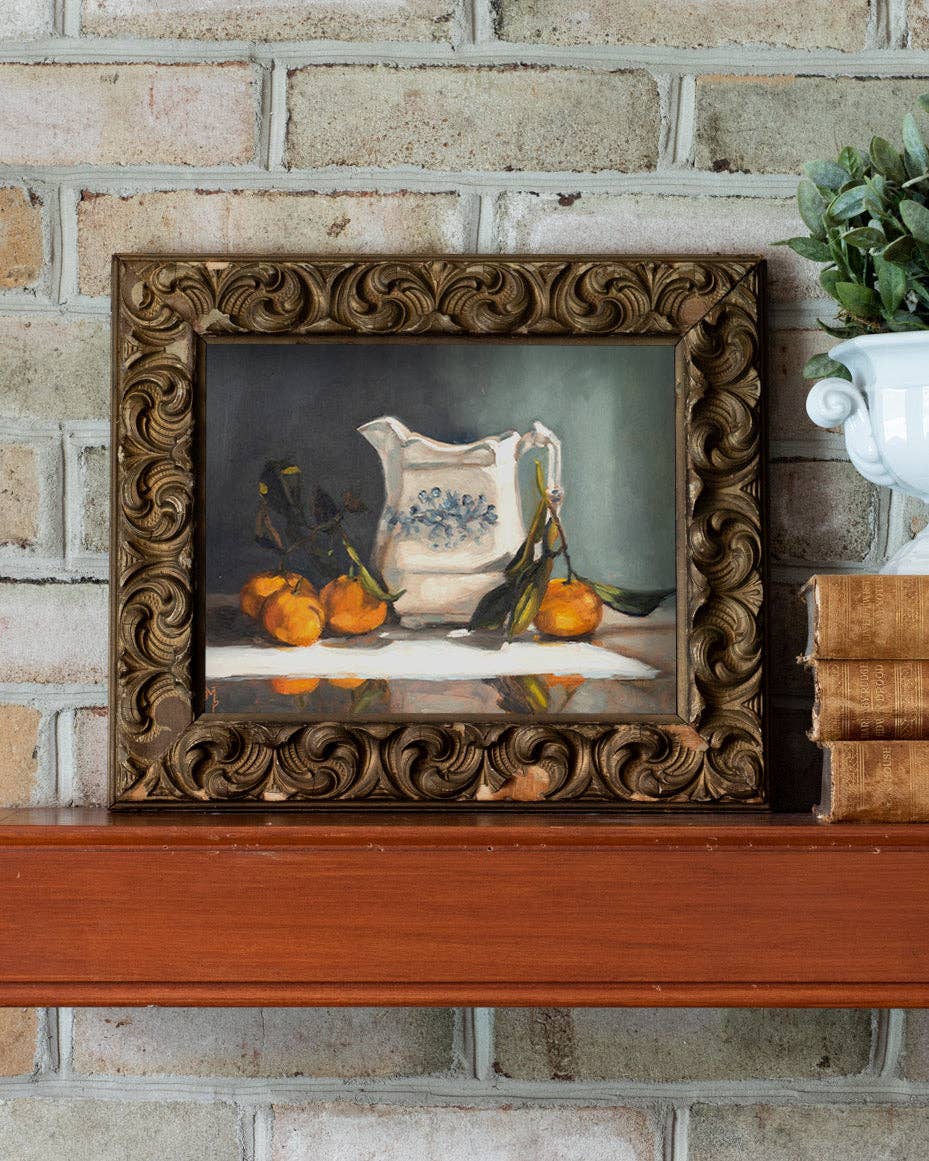 Clementines And Creamer Print: 5x7