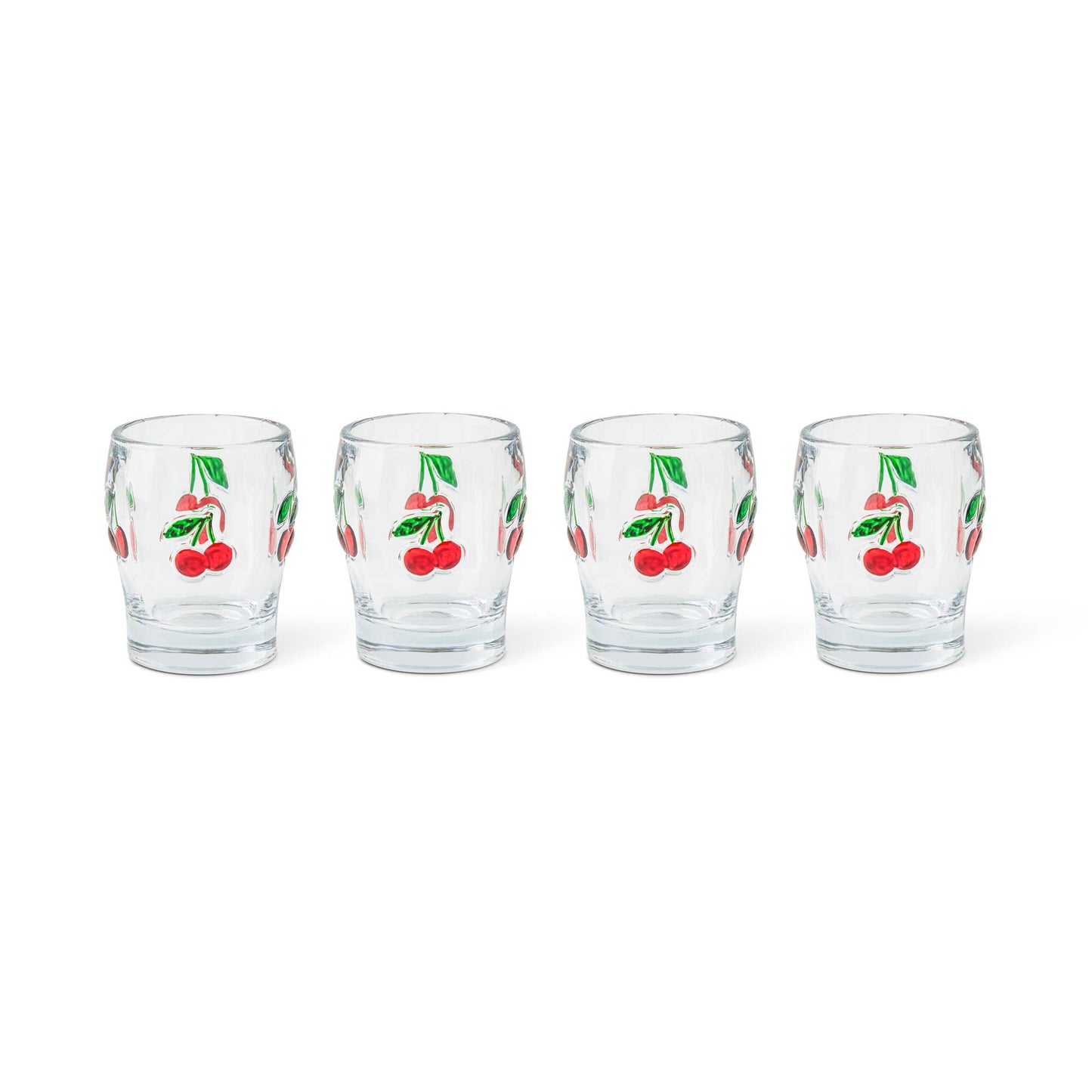 4pk 2oz Icon Shot Glasses - Cherry