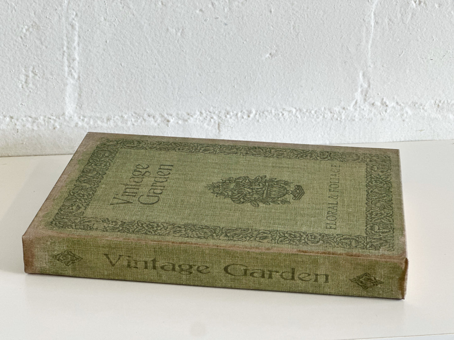 Vintage garden notebook