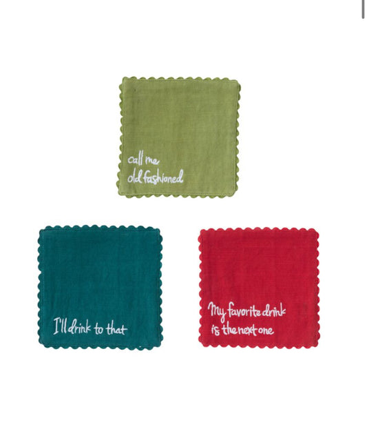 Holiday Spirit Cocktail Napkin