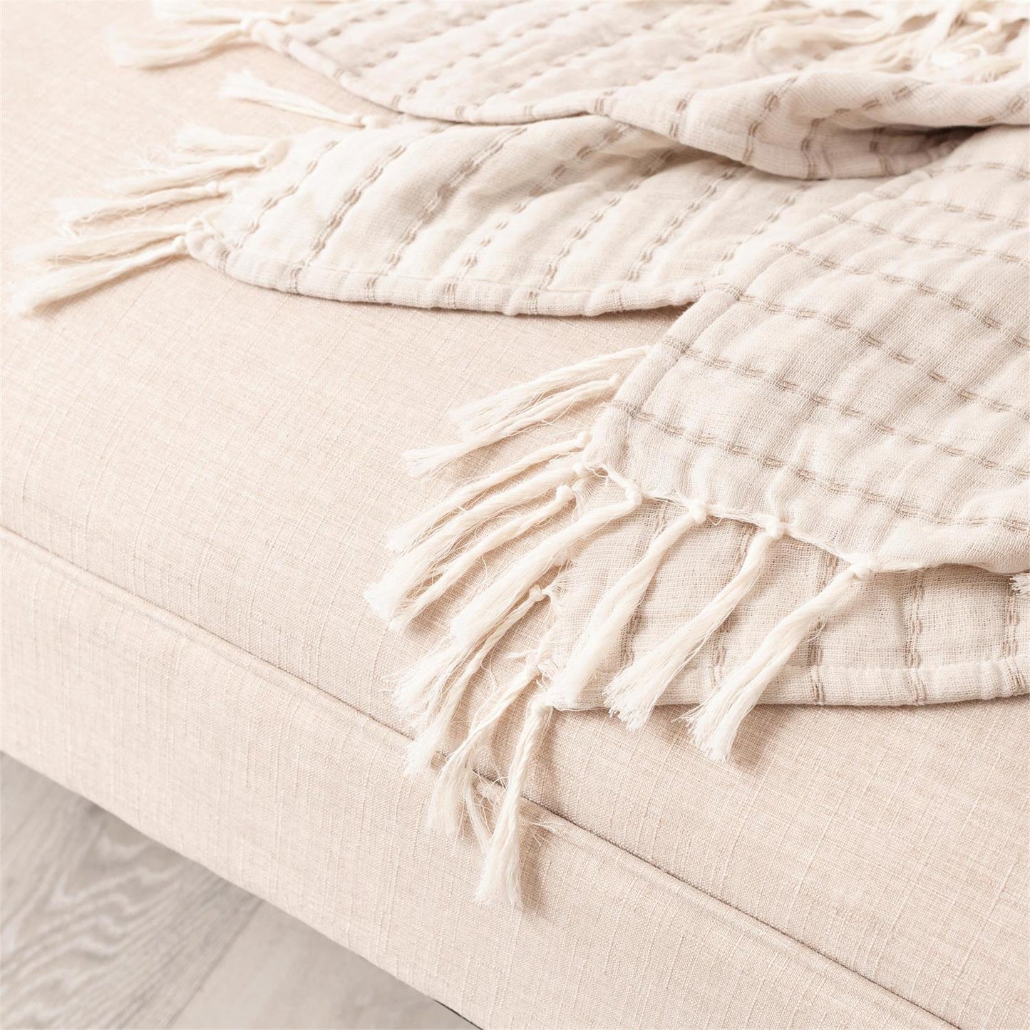 Throw Blanket - Double Weave Striped