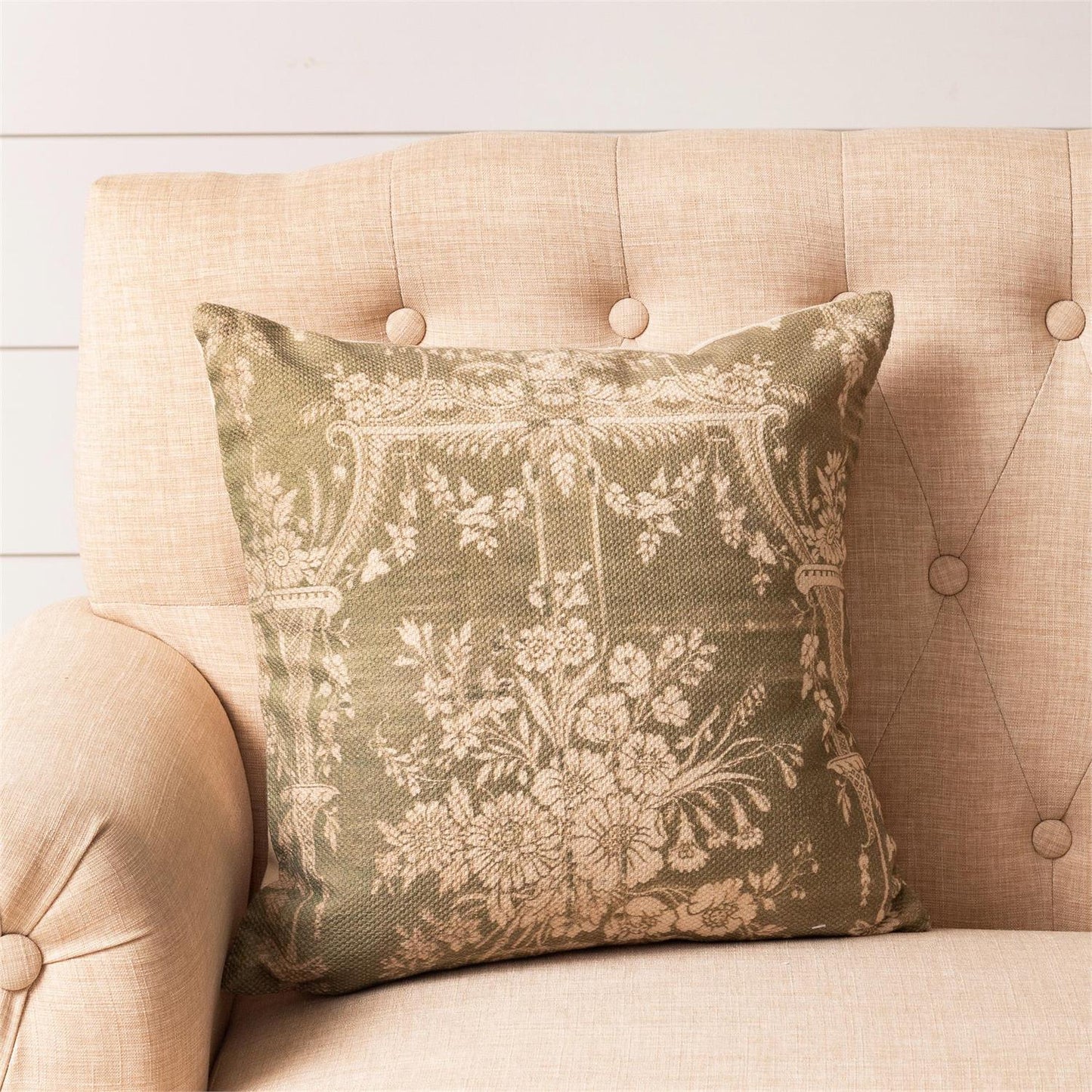 Pillow - French Country Sage Floral