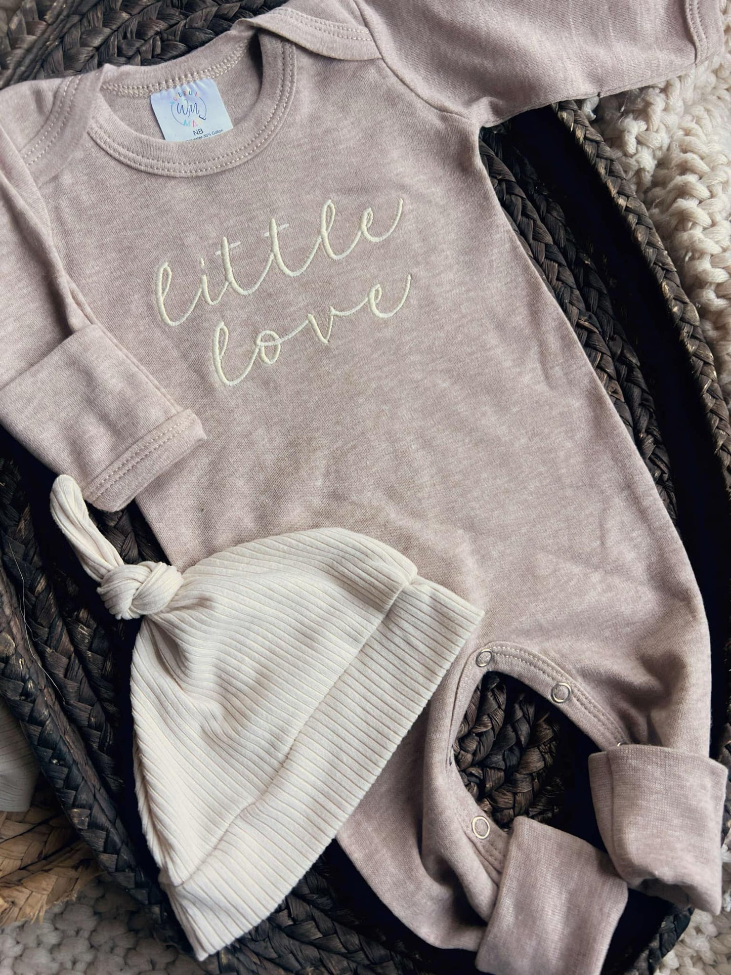 Baby Romper | Girl or Boy Outfit Little Love - Valentine: Newborn / Romper Only